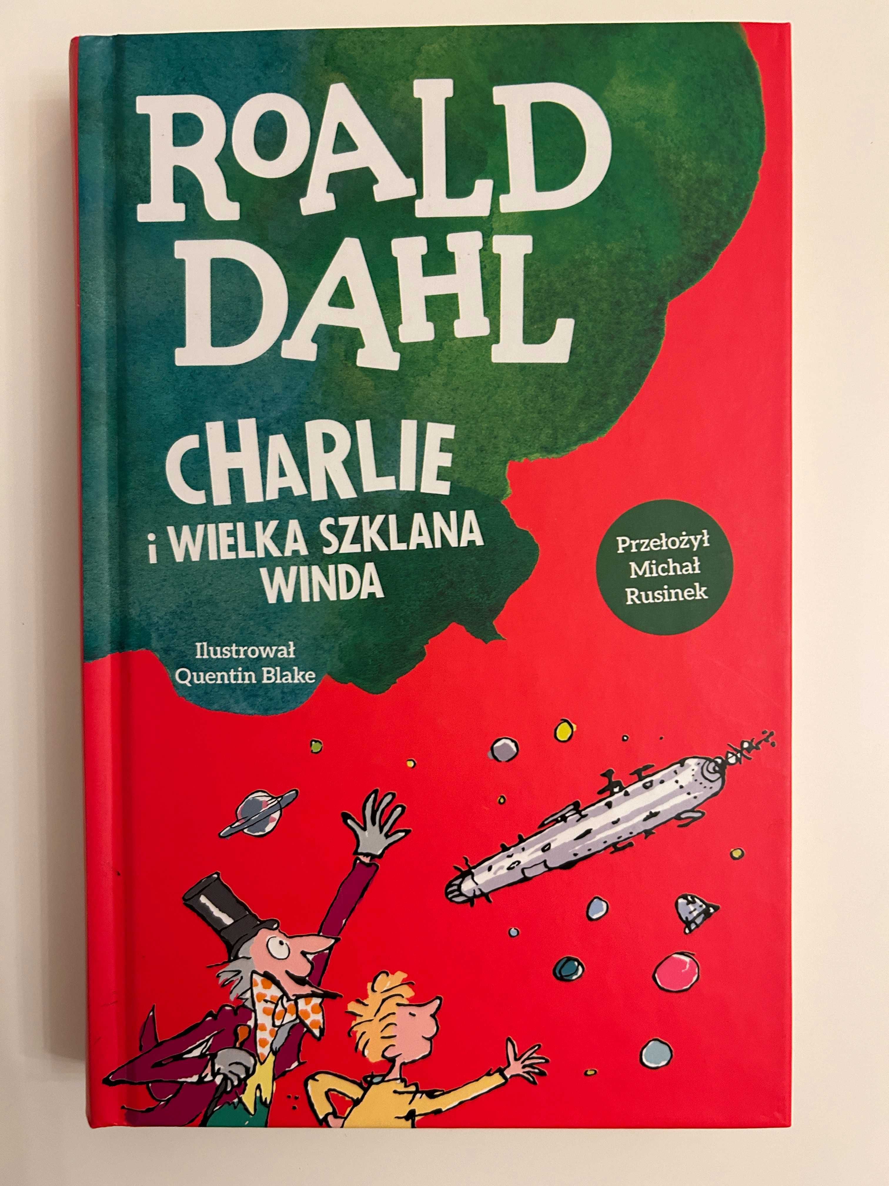 Książka Charlie i wielka szklana winda Roal Dahl Trefl 2021