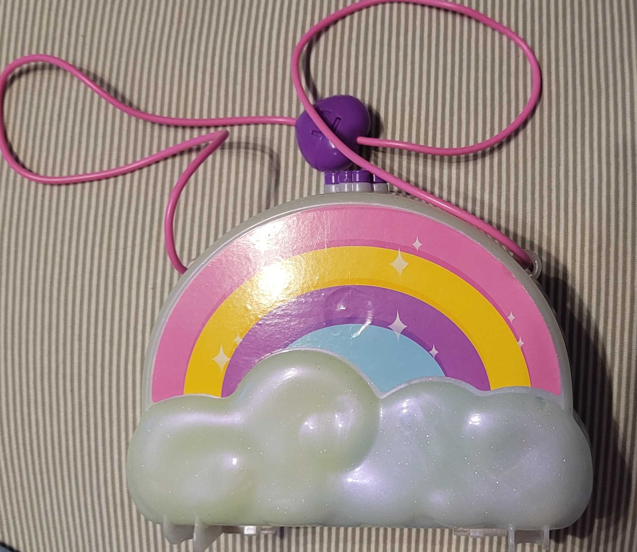 Polly pocket torebka tęcza