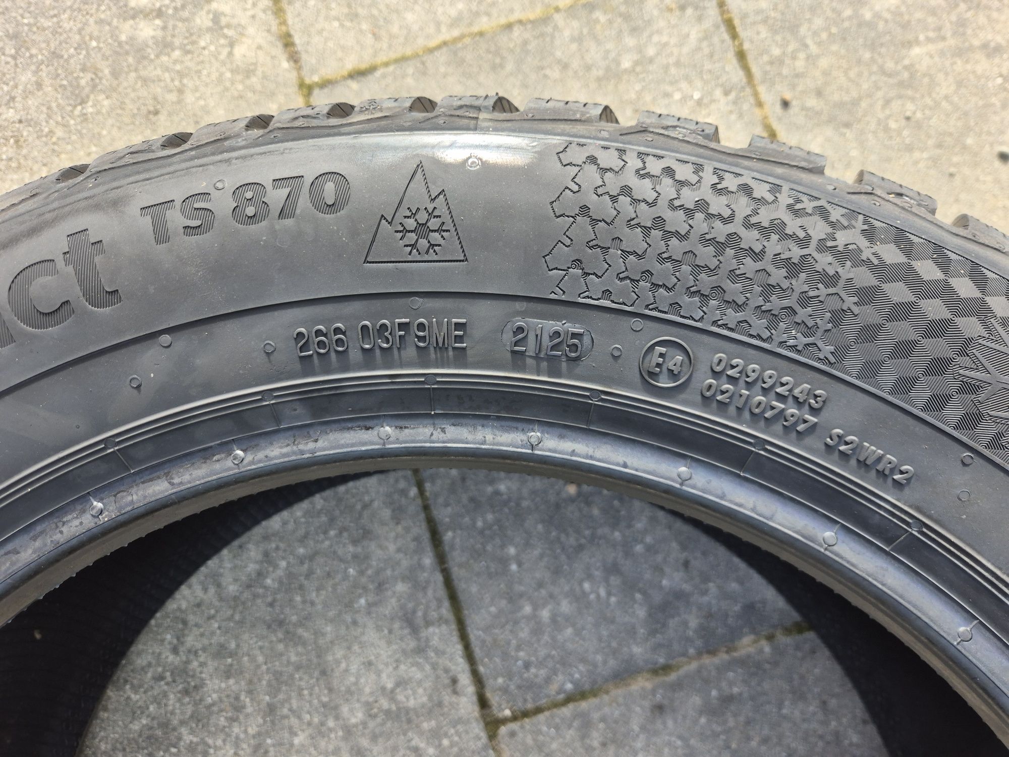 Nowe opony zimowe Continental WinterContact TS 870 205/55R16 91H