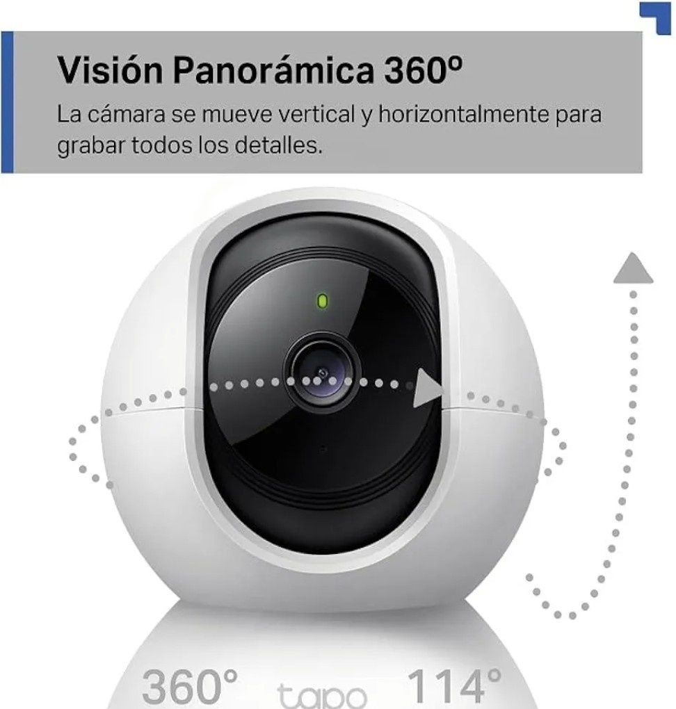 Câmara de Vigilância WiFi Tapo C200C – Segurança Total em Casa
