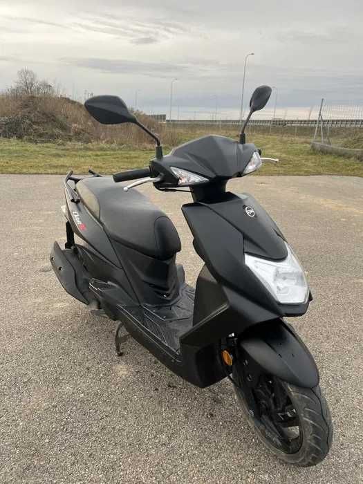 Sym Orbit III 3 Czarny Mat 2022 Niski Przebieg