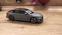 Audi RS6 model skala 1:32 - kolor szary i czarny