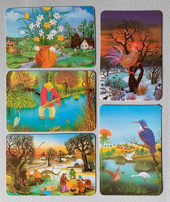 Calendários de 1988 - Pinturas (preço unitário)
