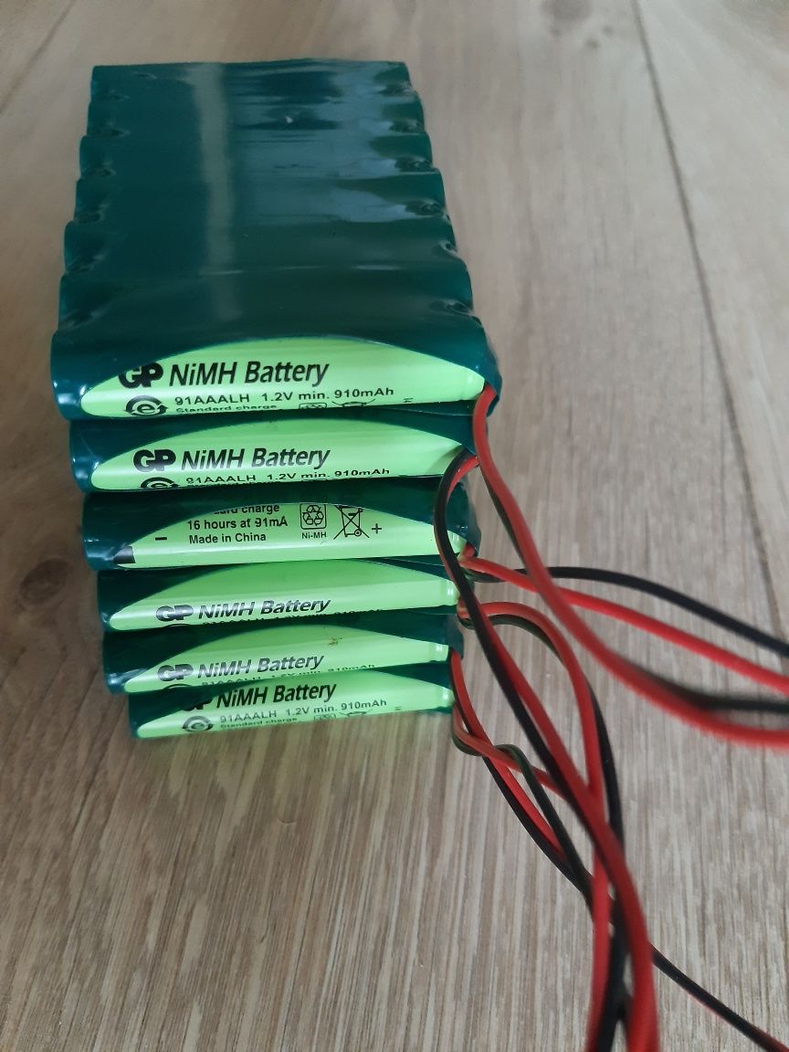 akumulatorki GP910mAh zestaw 6 pakietów po 7szt