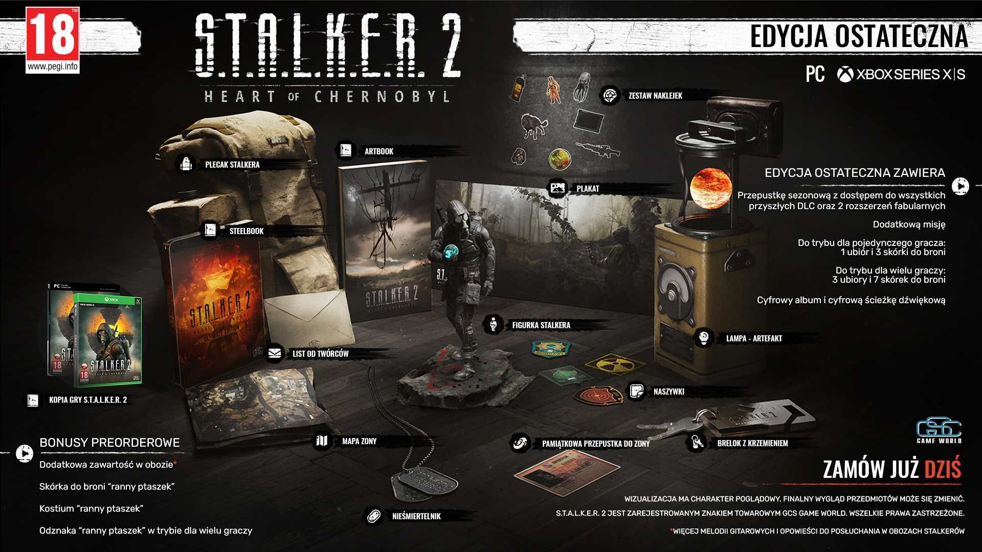 STALKER 2 Serce Czarnobyla Edycja Ostateczna [PC] (PL) - NOWA