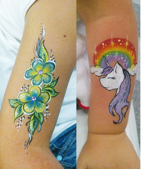 Malowanie twarzy/buziek (imprezy,  festyny, urodziny,  wesela, komunie