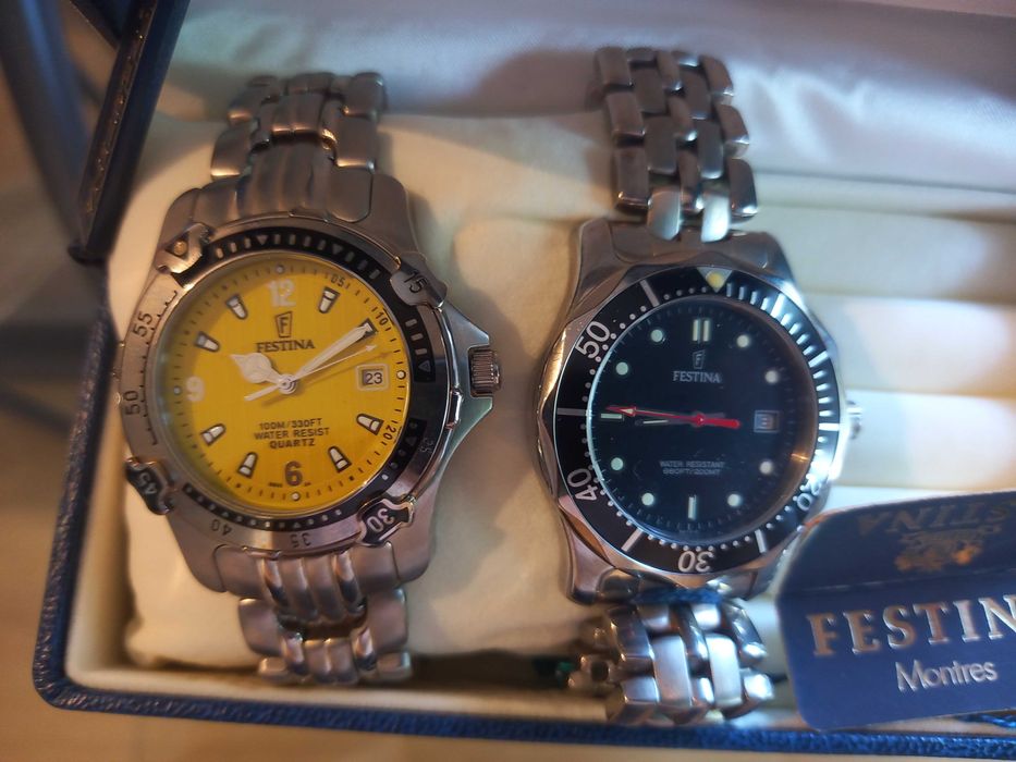 2 relógios Festina