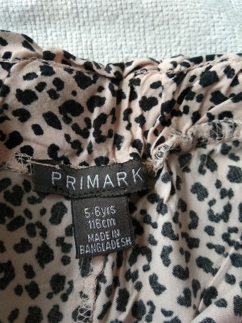 Spodenki szorty panterka centki 116 Primark