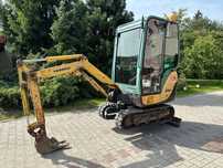 Minikoparka YANMAR 2014 rok w oryginale komplet 3 łyżek 1730kg + Linia