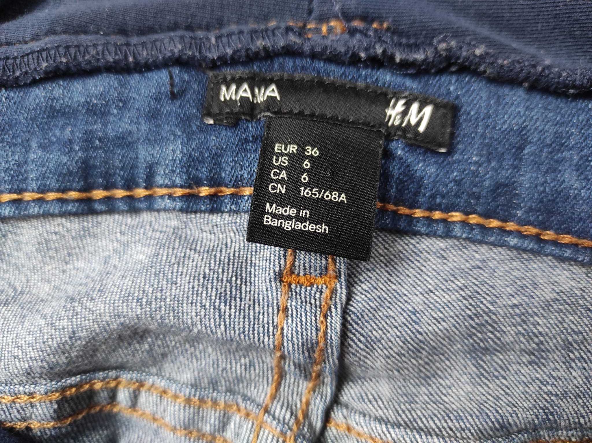 H&M Mama 36 ciążowe spodenki