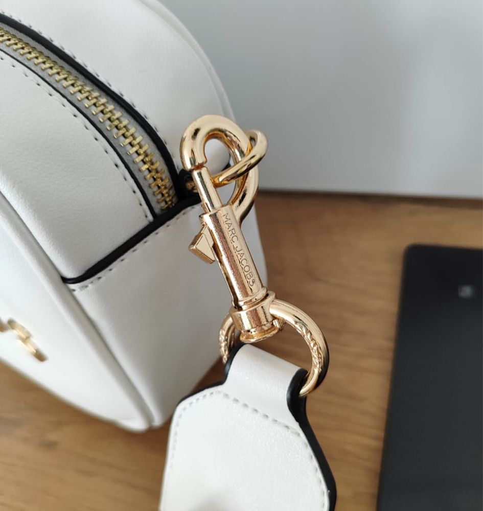 Torebka listonoszka torba Marc Jacobs nowa biała