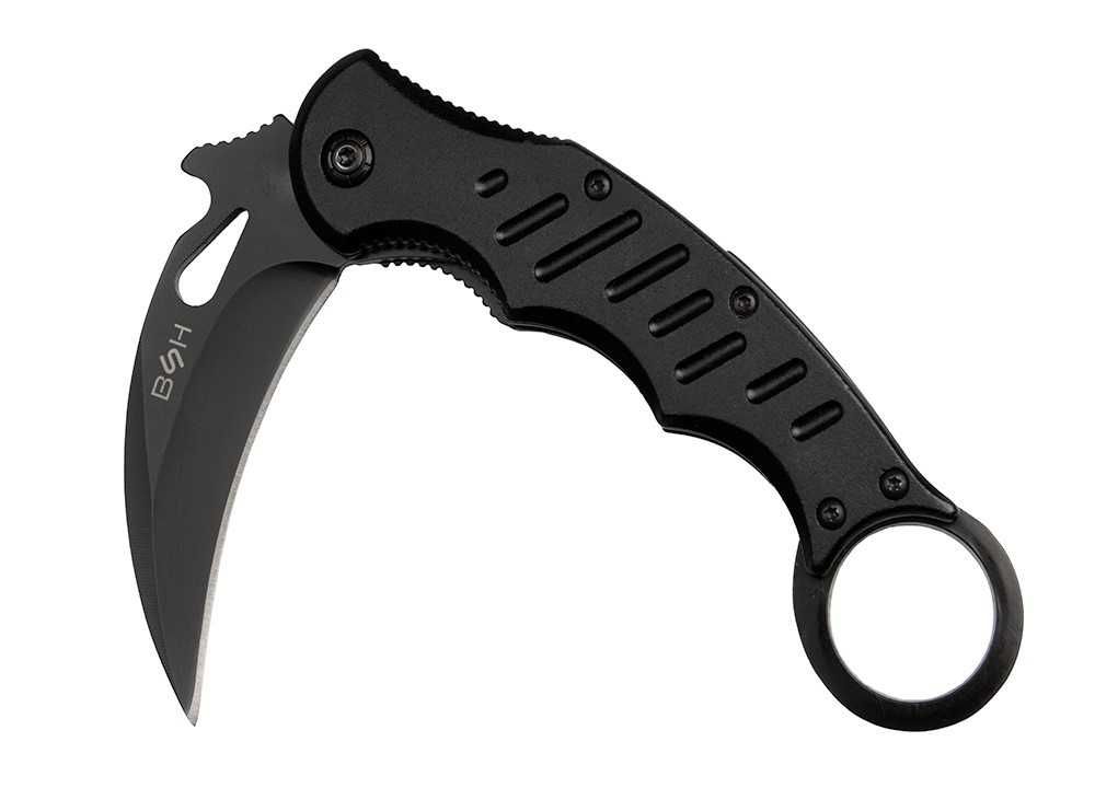 Nóż taktyczny sprężynowy karambit cs:go składany kosa counter N-059A