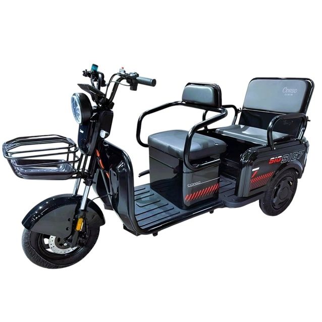 ‼️Електротрицикли FADA  1200 Вт  /72 v 23Ah 220 кг Дорослі‼️