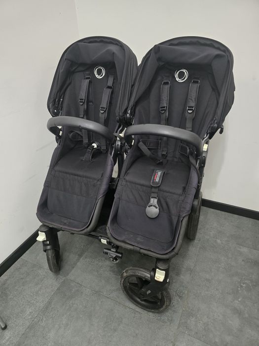 Wózek Bugaboo donkey czarny – rama Bugaboo 2, koła Bugaboo 3
