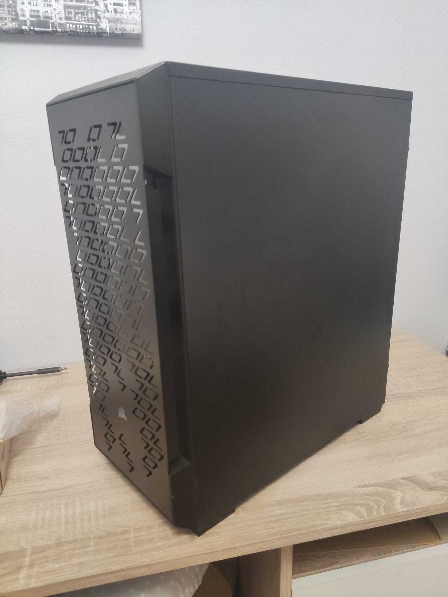 Caixa iCUE 220T Airflow Tempered Glass Preta