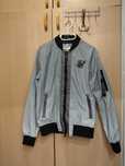 kurtka bomberka SikSilk Jesrsey hood bomber reflective(unisex)