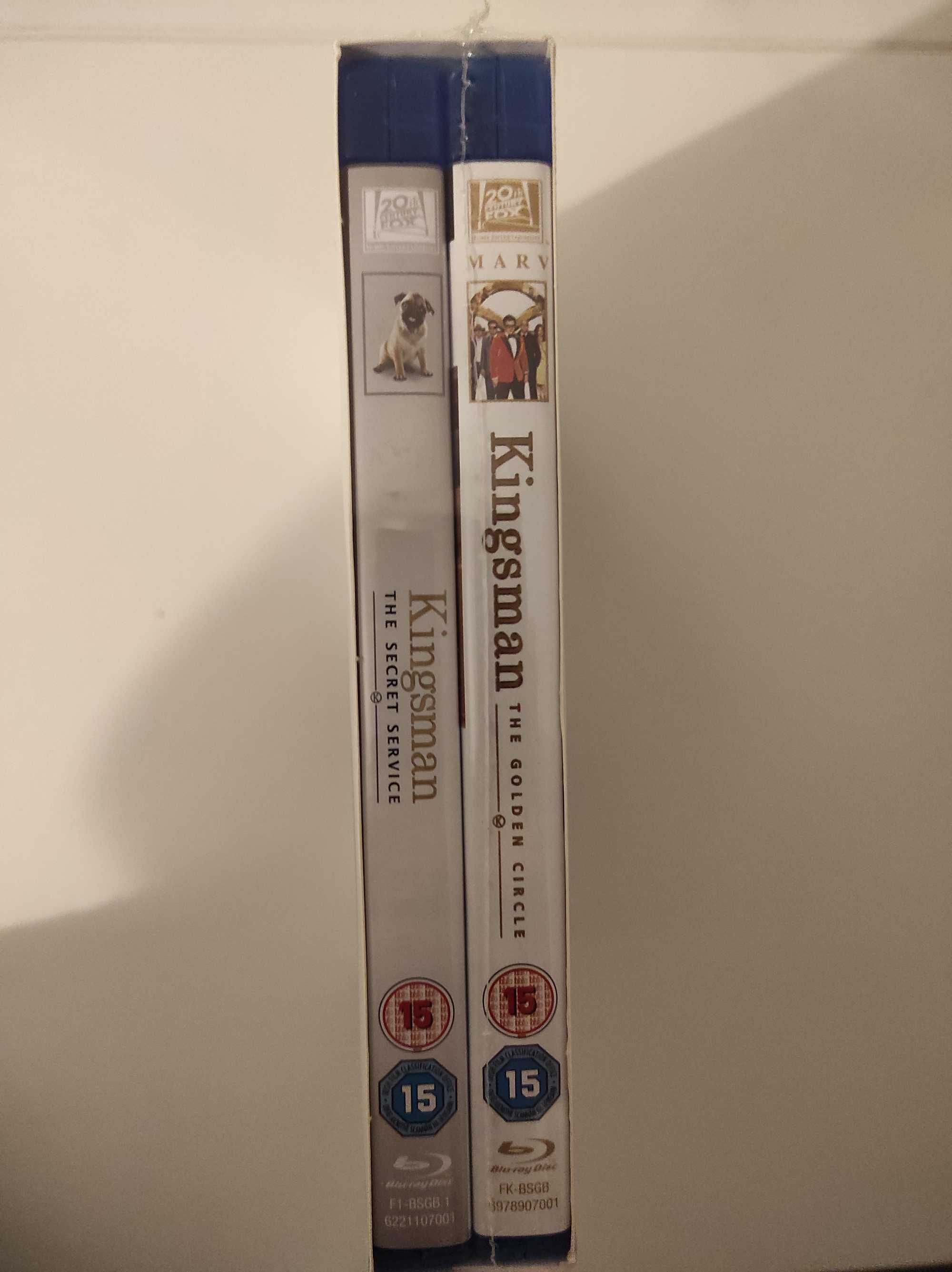 Blu-ray (SELADO) - KINGSMAN Coleção 2 Filmes