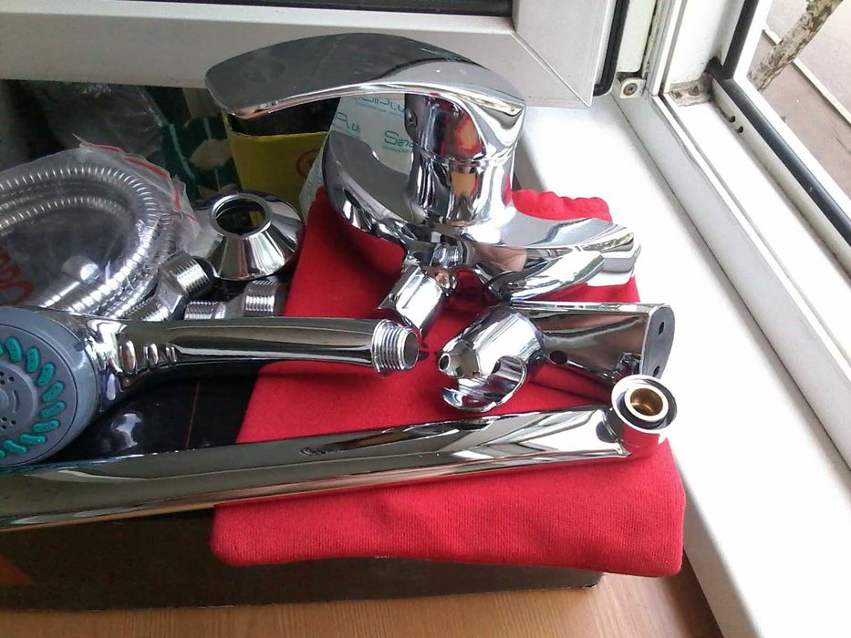 Смеситель для ванны G-Ferro Mars 006 euro (латунь)