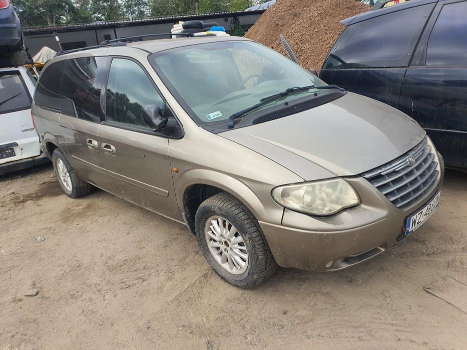 chrysler voyager IV maska zderzak lampa grill błotnik drzwi zbiornik paliwa szyba lusterko klamka klapa