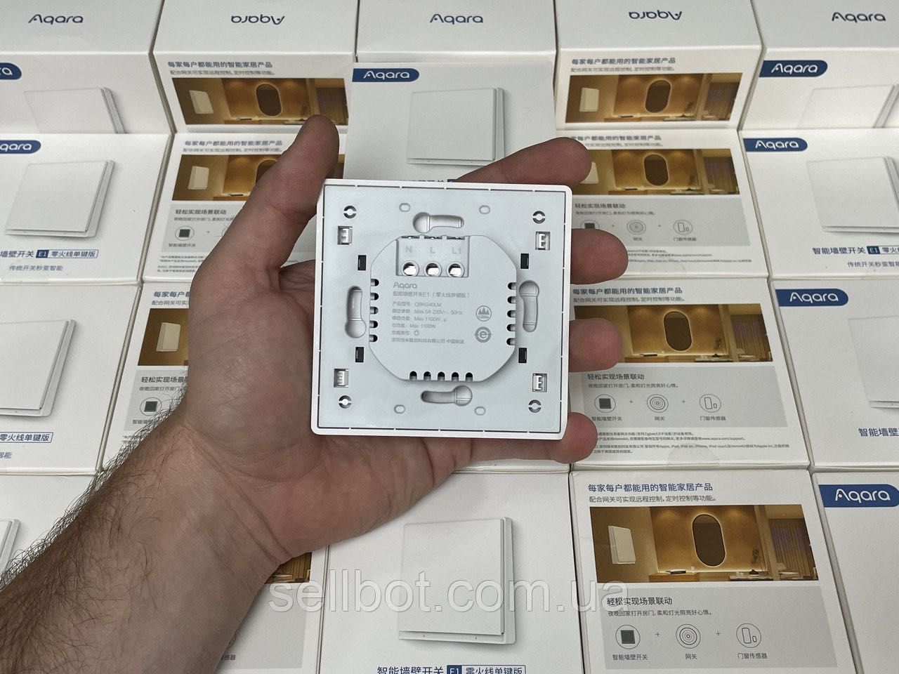 ⫸Розумний вимикач Aqara E1 Wall Switch EU QBKG40LM Выключатель HomeKit