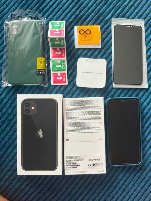 Iphone 11 64GB CZARNY [BATERIA 74%]