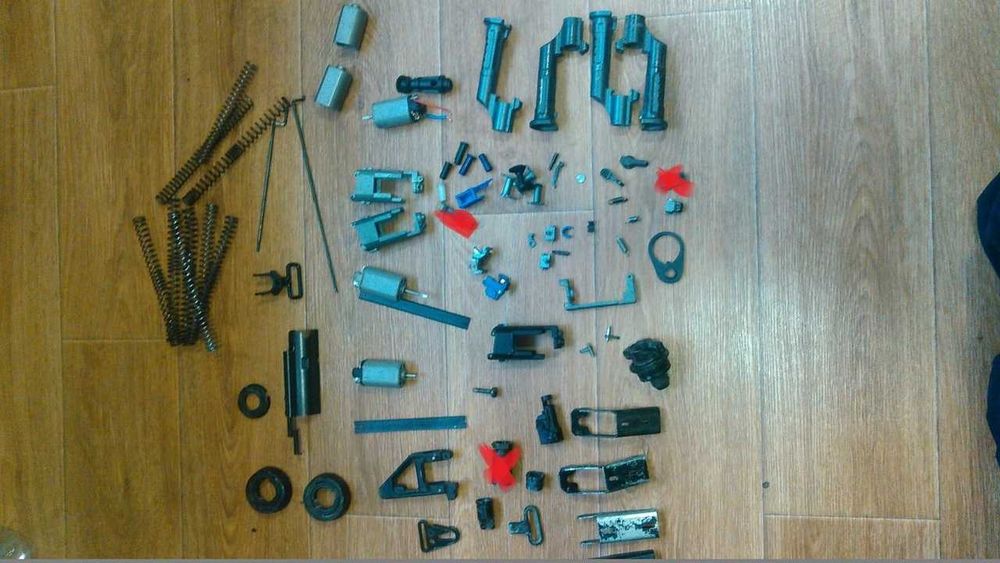 Страйкбольные запчасти