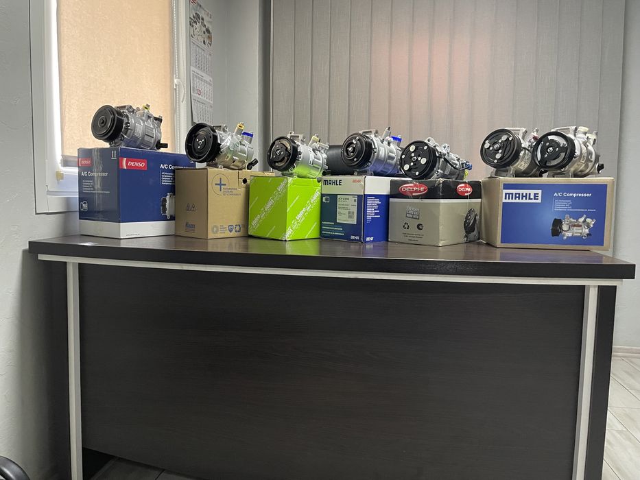 Компресор кондиціонера vw audi seat skoda denso,valeo,mahle,nissens,