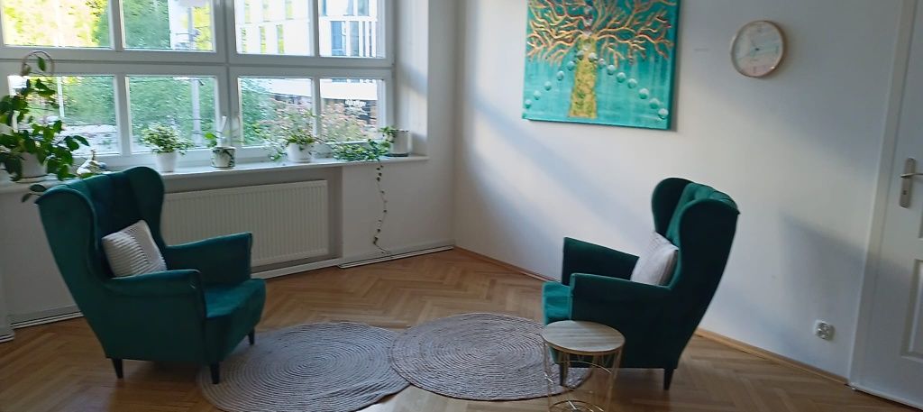 Wynajmę gabinet dla psychoterapeuty, dietetyka, salę warsztatową