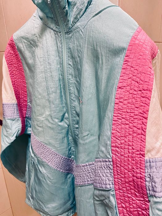 Стильный бирюзовый женский спортивный костюм бренда Erima размер 44-46