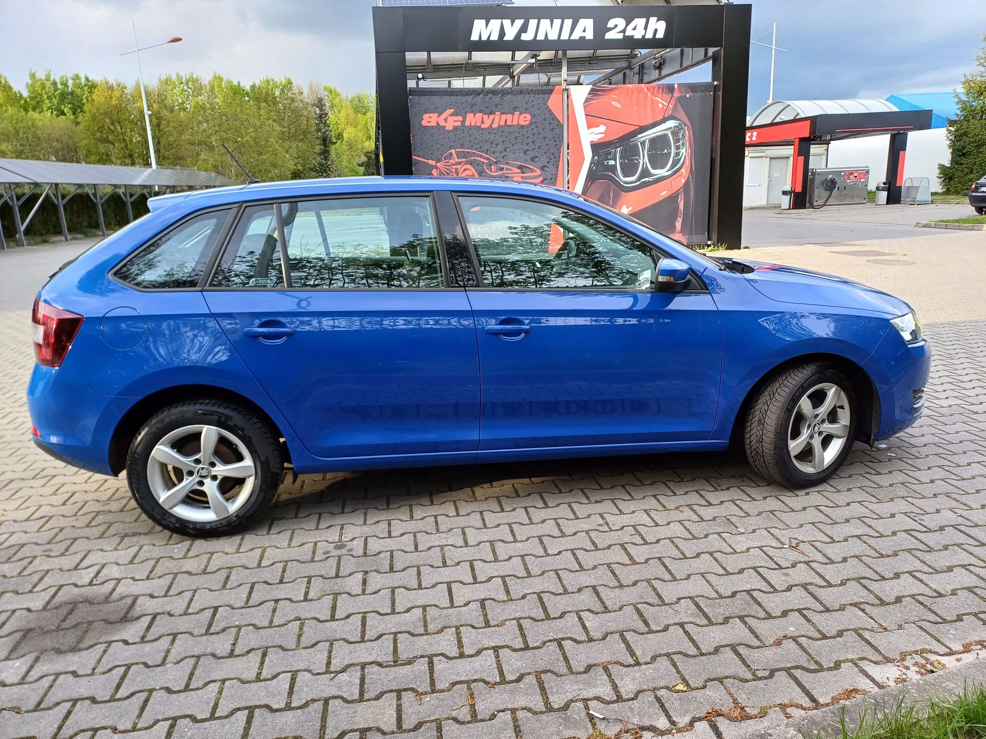 Skoda Rapid sportback 1.4TDI bezwypadkowy. Serwis. VAT.