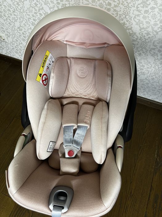Автокрісло Cybex Cloud T+ plus i-Size Peach Pink рожевий колір