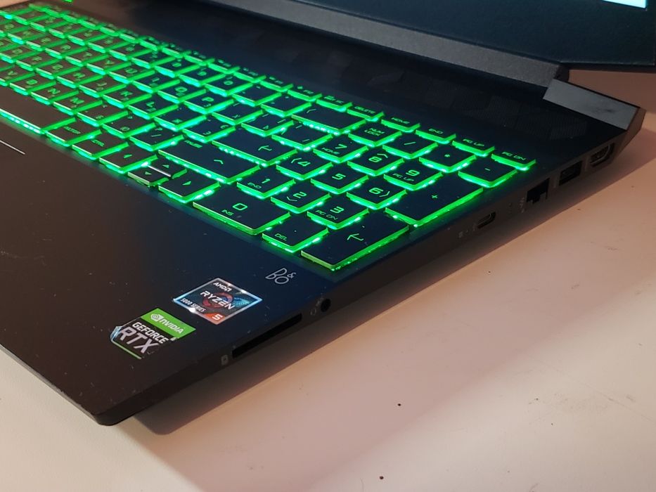 Игровой HP Pavilion Gaming Ryzen5 RTX3050Ti 8Gb SSD512GB