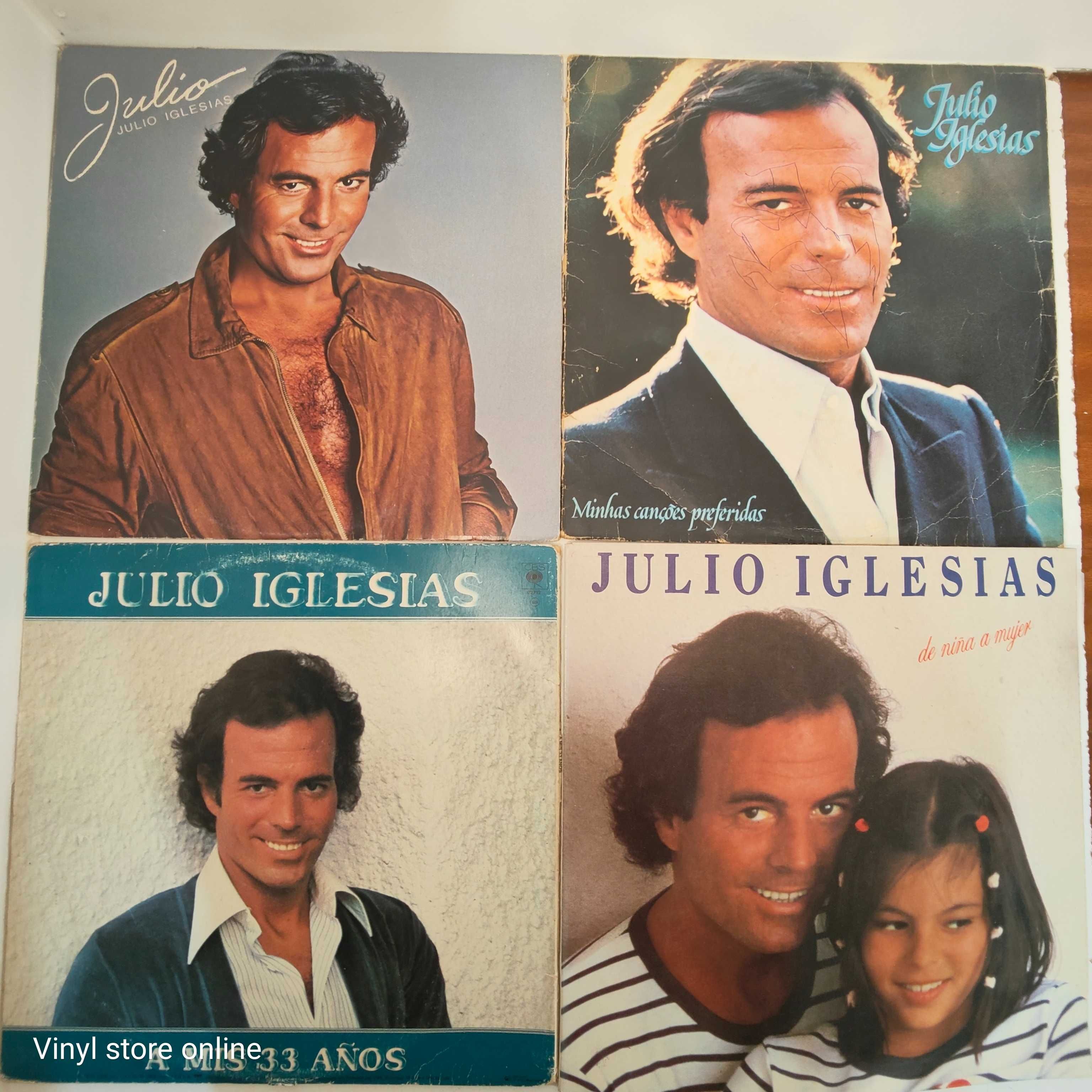 Lote LPs Julio Inglesias