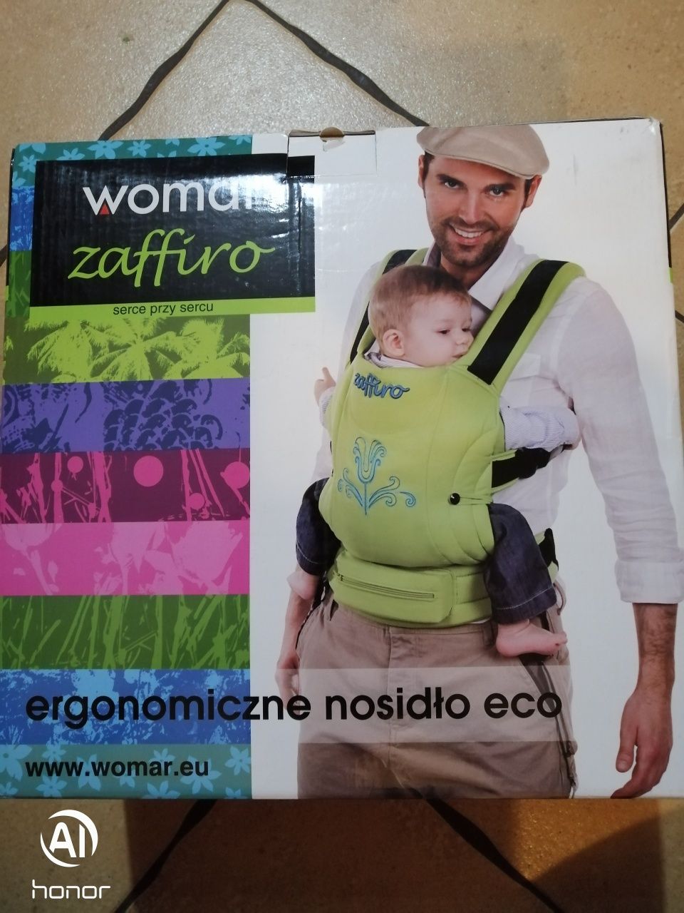 Nosidło ergonomiczne Womar Zaffiro