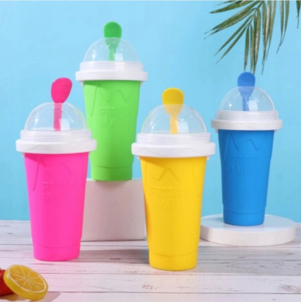 Kubek do lodów slushy sorbetów shaker rozne kolory