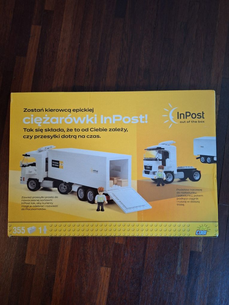 Klocki COBI InPost - Ciężarówka
