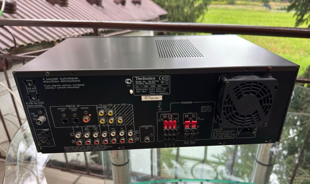 Amplituner Technics SA-DX750 ładny stan 100% sprawny