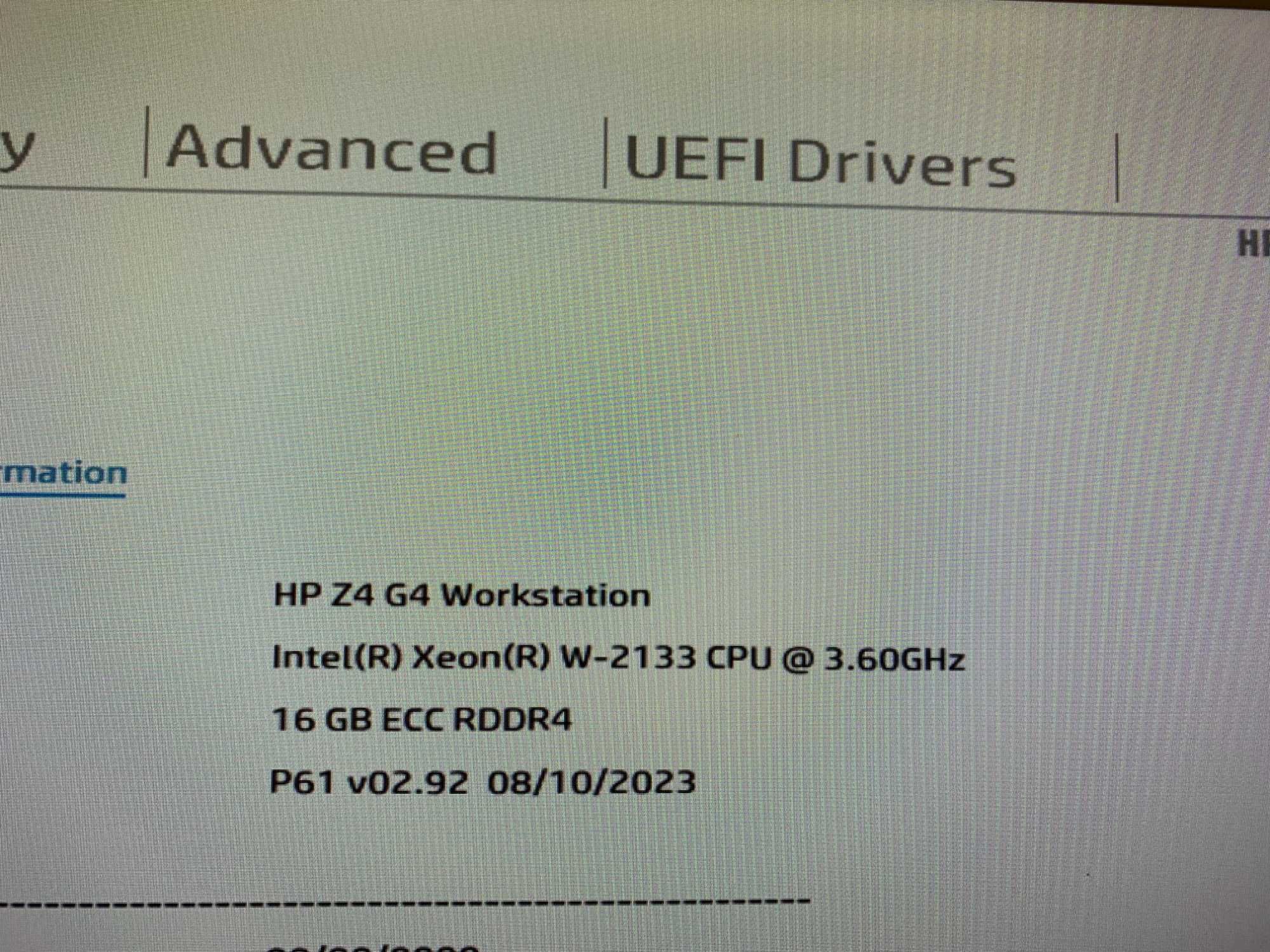 Stacja robocza HP Z4 G4 Intel Xeon 3.60 GHz 16GB nNVIDIA Quadro K4200