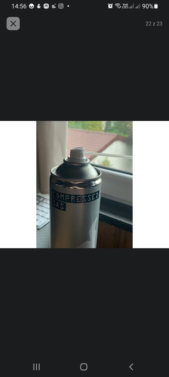 Silver Monkey Sprężone powietrze 600ml cena za dwie sztuki  tanio nowe