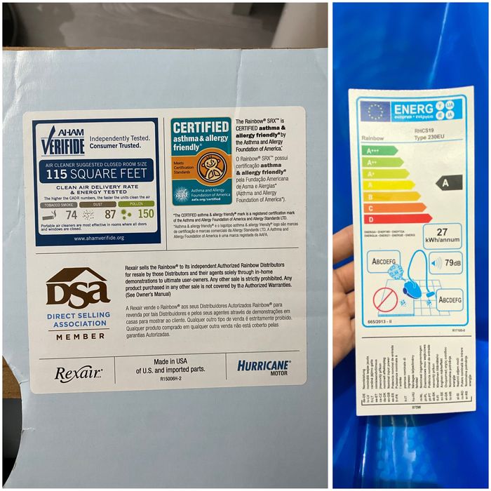 Aspirador Rainbow SRX + brinde - Como novo