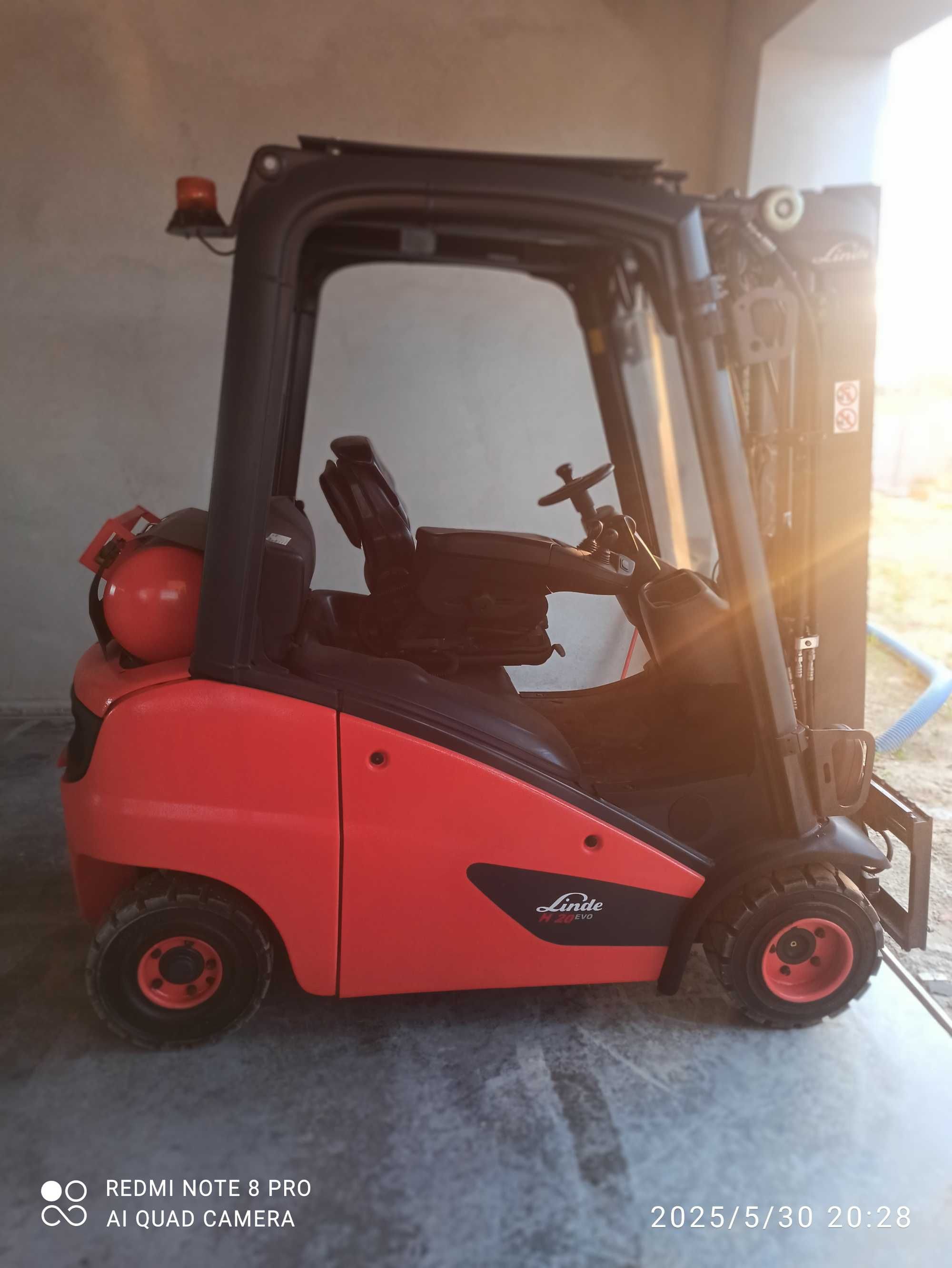 Wózek Widłowy Wózki Widłowe LINDE  H20T-01 /2019R. Tylko 7000 godzin
