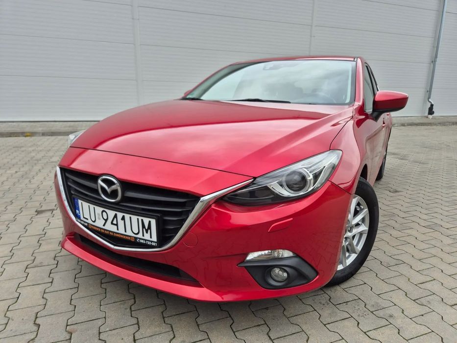 Mazda 3 2.0B 165KM SkyActive* BiXenon* 86000KM!!*Kolorowa Navi* Zarejestrowany