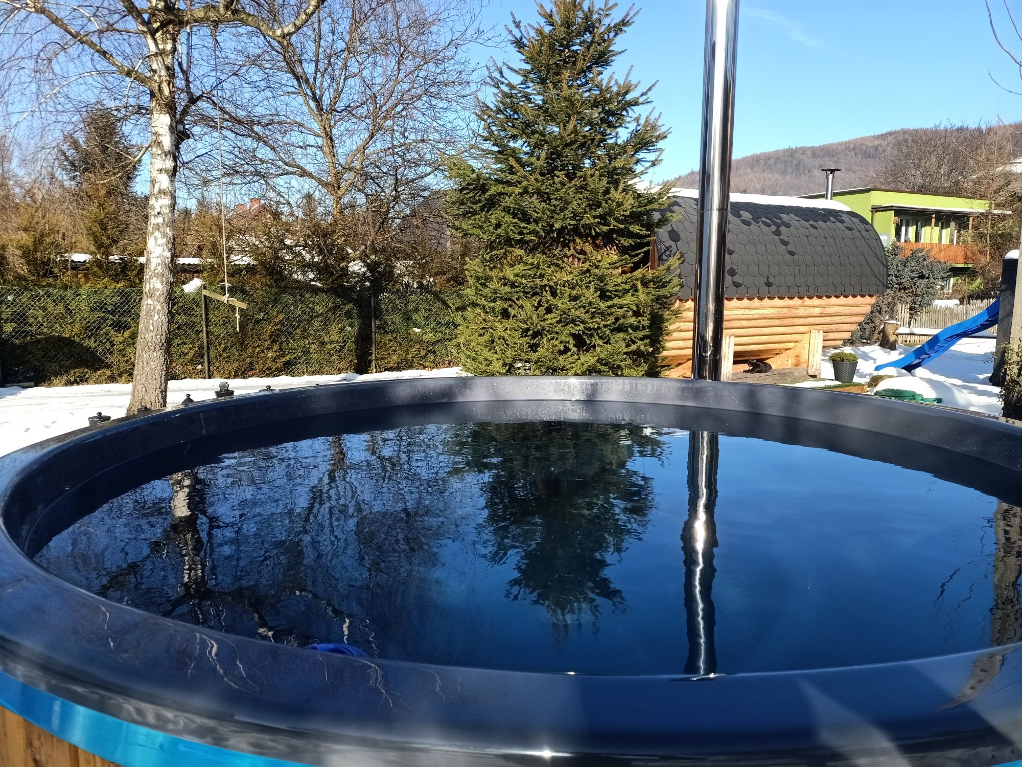 Dom w górach wakacje BOHO HOUSE ferie Brenna rzeka sauna balia Wisła