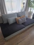 Sprzedam szary pokrowiec ikea  söderhamn 3 osobowa kanapa