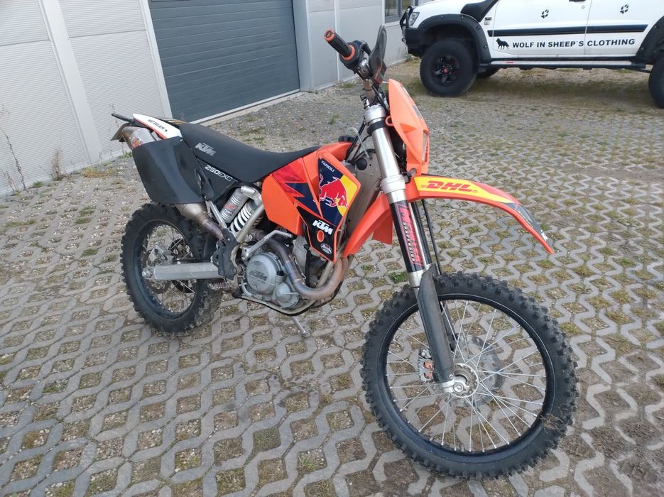 KTM 250 exc zarejestrowany