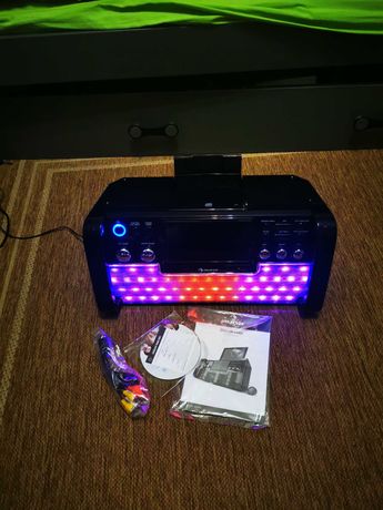 Auna DiscoFever zestaw karaoke LED