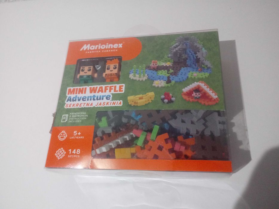 Klocki Marioinex - Mini Waffle Adventure Sekretna Jaskinia, 148 el.