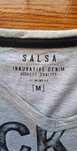 Camisola Salsa de manga comprida cinzenta