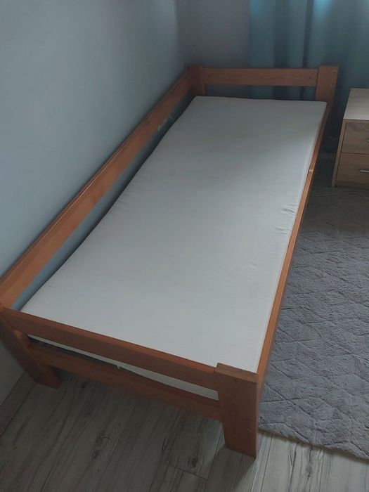 Łóżko drewniane dzieci 180x80