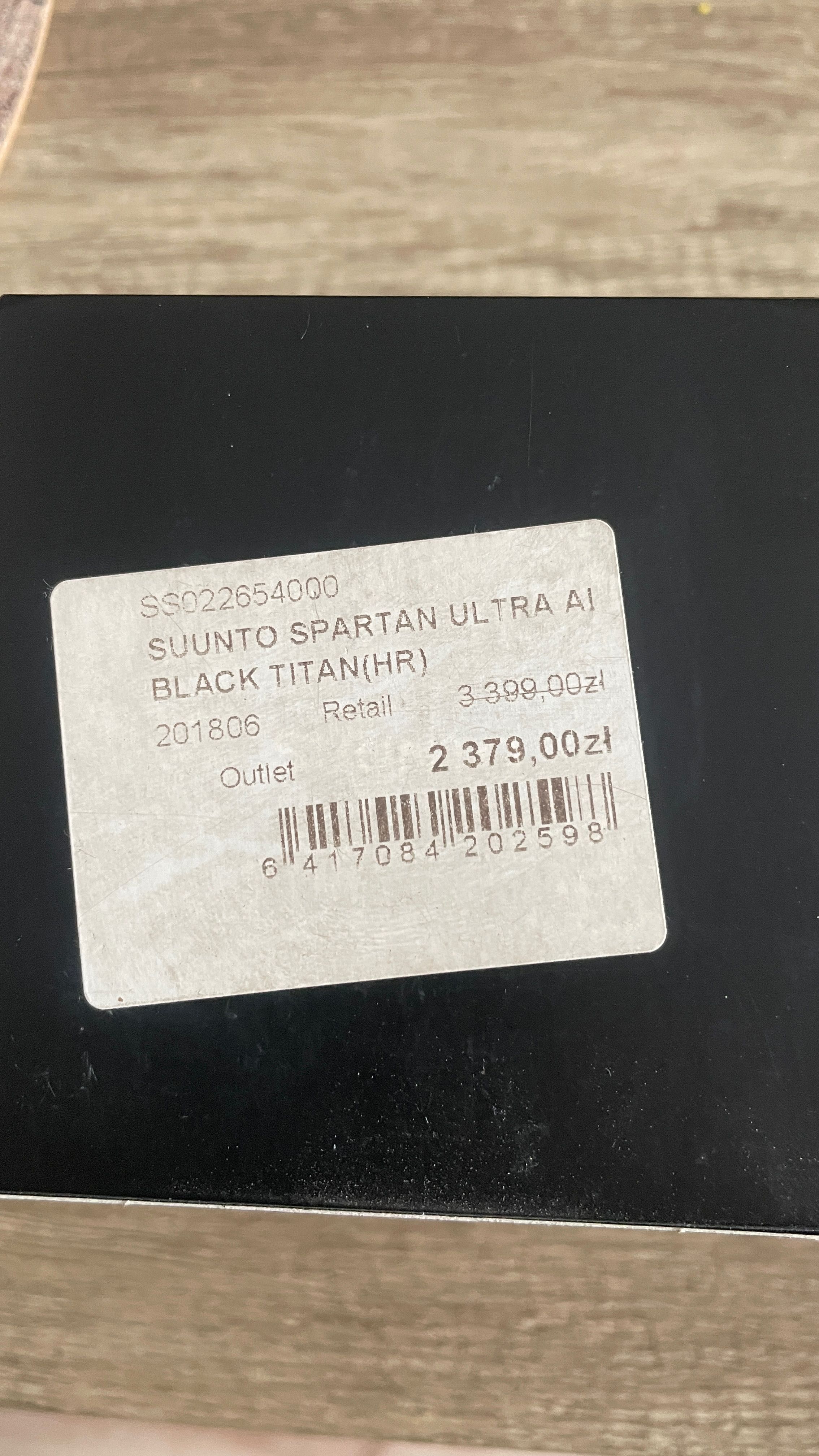 Zegarek SUUNTO SPARTAN Ultra Black Titan (HR)